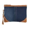 Erica Denim Wristlet